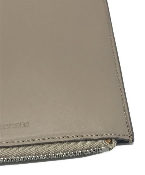 JIL SANDER（ジルサンダー）JIL SANDER (ジルサンダー) TANGLE PASSPORT HOLDER アイボリーの古着・服飾アイテム