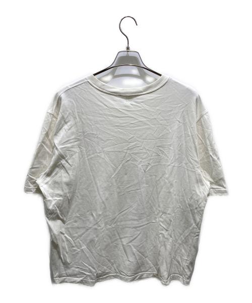 AMI Alexandre Mattiussi（アミアレクサンドルマテュッシ）AMI Alexandre Mattiussi (アミアレクサンドルマテュッシ) ハートロゴアイコンTシャツ　UTS004.726 ホワイト サイズ:XLの古着・服飾アイテム