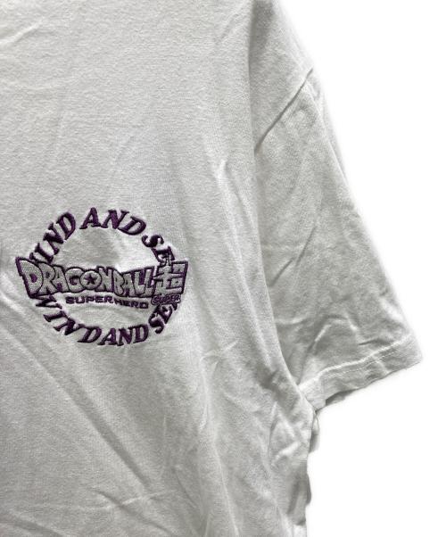 WIND AND SEA（ウィンダンシー）WIND AND SEA (ウィンダンシー) プリントTシャツ　WDS-C-DB-23-Q1-06　ドラゴンボールコラボ ホワイト サイズ:Lの古着・服飾アイテム