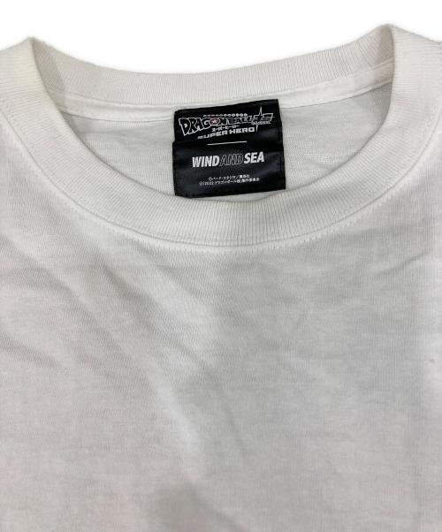 WIND AND SEA（ウィンダンシー）WIND AND SEA (ウィンダンシー) プリントTシャツ　WDS-C-DB-23-Q1-06　ドラゴンボールコラボ ホワイト サイズ:Lの古着・服飾アイテム