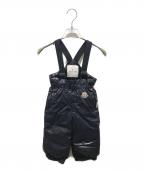 MONCLERモンクレール）の古着「ダウンサロペット　19MJ376240　 ルーマニア製 代理無」｜ネイビー