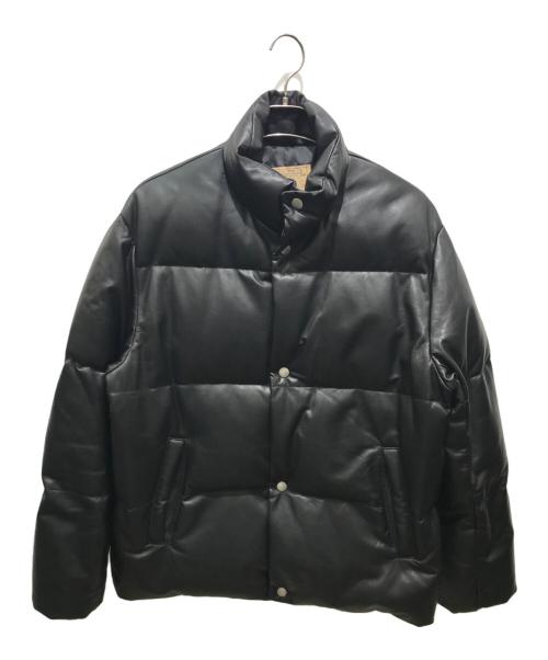 AVIREX（アヴィレックス）AVIREX (アヴィレックス) Adam et Rope (アダム エ ロペ) レザーダウンジャケット　783-4250018 ブラック サイズ:Mの古着・服飾アイテム