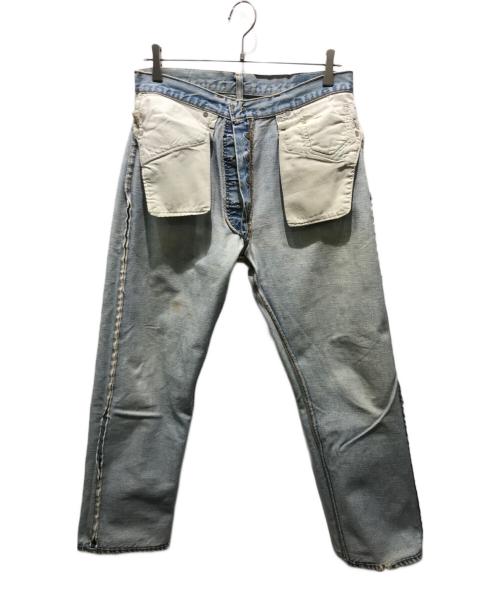 LEVI'S（リーバイス）LEVI'S (リーバイス) 501デニムパンツ　 ボタン裏6 赤耳 UREDLINE インディゴ サイズ:記載なしの為実寸参照の古着・服飾アイテム