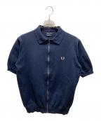 FRED PERRY×BEAMSフレッドペリー×ビームス）の古着「メキシカン ストライプ CPO　FZ3258」｜ネイビー