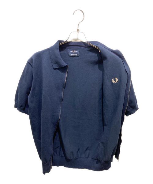 FRED PERRY（フレッドペリー）FRED PERRY (フレッドペリー) BEAMS (ビームス) メキシカン ストライプ CPO　FZ3258 ネイビー サイズ:Lの古着・服飾アイテム