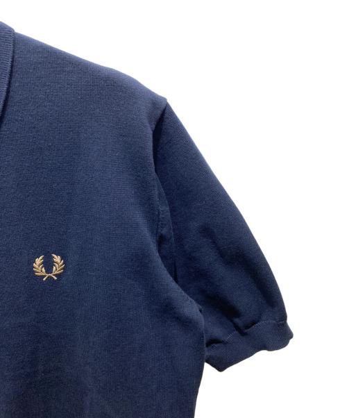 FRED PERRY（フレッドペリー）FRED PERRY (フレッドペリー) BEAMS (ビームス) メキシカン ストライプ CPO　FZ3258 ネイビー サイズ:Lの古着・服飾アイテム