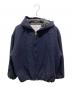 ONE FIFTH（ワンフィフス）の古着「メルトン ウール 中綿 パーカー」｜ネイビー