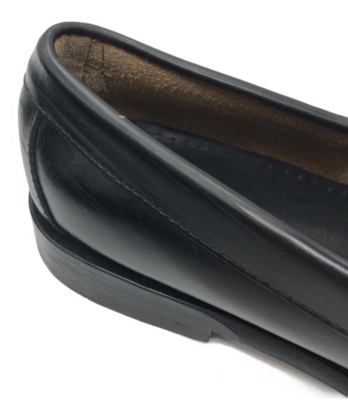 G.H.BASS（ジーエイチバス）G.H.BASS (ジーエイチバス) LAYTON KILTIE MOC II TASSEL LOAFER　BA11025H ブラック サイズ:6.5の古着・服飾アイテム