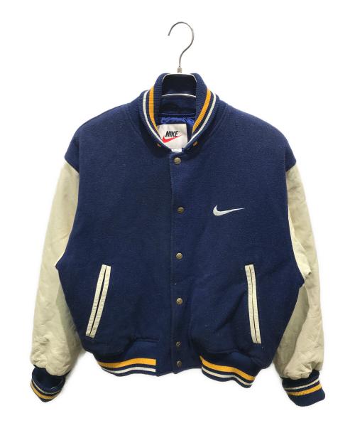 NIKE（ナイキ）NIKE (ナイキ) スタジャン　 90s 銀タグ ネイビー サイズ:Mの古着・服飾アイテム