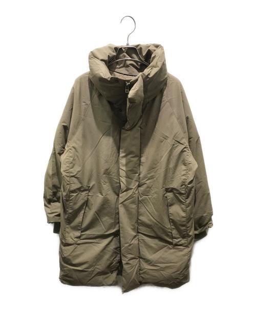 Hakuu（ハク）Hakuu (ハク) Plage (プラージュ) 別注SP LIGHT/W ダウンコート　PL-OTC-132 ベージュ サイズ:Mの古着・服飾アイテム