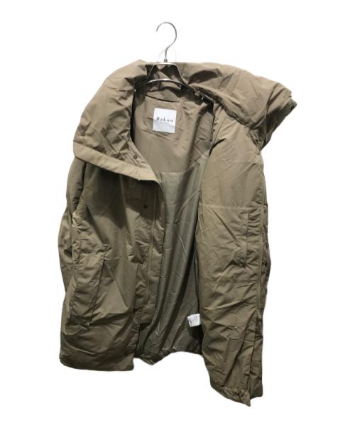 Hakuu（ハク）Hakuu (ハク) Plage (プラージュ) 別注SP LIGHT/W ダウンコート　PL-OTC-132 ベージュ サイズ:Mの古着・服飾アイテム