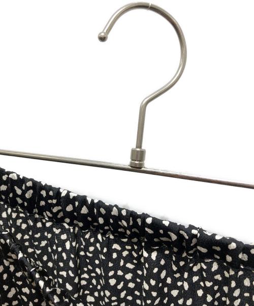 UN3D.（アンスリード）UN3D. (アンスリード) ドットスカート ブラック サイズ:Fの古着・服飾アイテム