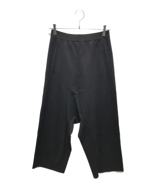 MM6 Maison Margiela（エムエムシックスメゾンマルジェラ）MM6 Maison Margiela (エムエムシックス メゾンマルジェラ) ドローコードスラックスロングパンツ　S52KA0264 ブラック サイズ:XSの古着・服飾アイテム