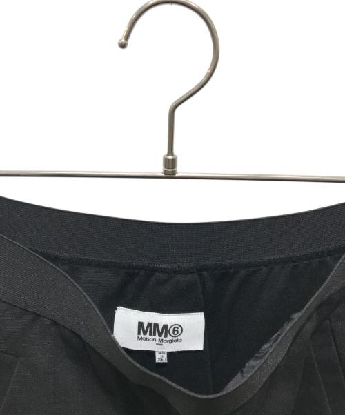 MM6 Maison Margiela（エムエムシックスメゾンマルジェラ）MM6 Maison Margiela (エムエムシックス メゾンマルジェラ) ドローコードスラックスロングパンツ　S52KA0264 ブラック サイズ:XSの古着・服飾アイテム