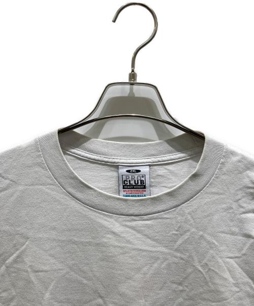PROCLUB（プロクラブ）PROCLUB (プロクラブ) The Hermit Club (ザ ハーミットクラブ) 半袖Tシャツ ホワイト サイズ:2XLの古着・服飾アイテム