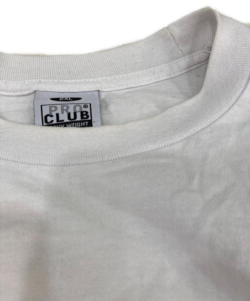 PROCLUB（プロクラブ）PROCLUB (プロクラブ) The Hermit Club (ザ ハーミットクラブ) 半袖Tシャツ ホワイト サイズ:2XLの古着・服飾アイテム