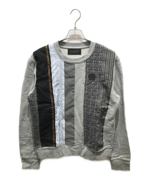 VIKTOR&ROLF（ヴィクター＆ロルフ）VIKTOR&ROLF (ヴィクター＆ロルフ) クルーネックスウェット グレー サイズ:50の古着・服飾アイテム