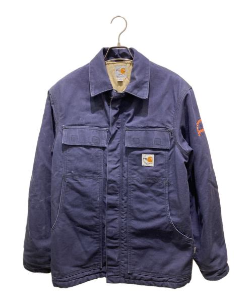 CarHartt（カーハート）CarHartt (カーハート) FLAME RESISTANT DUCK JACKET ネイビー サイズ:Sの古着・服飾アイテム