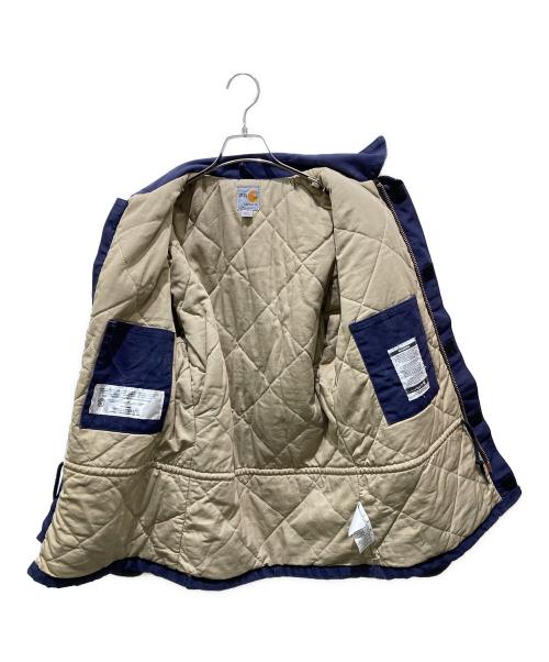 CarHartt（カーハート）CarHartt (カーハート) FLAME RESISTANT DUCK JACKET ネイビー サイズ:Sの古着・服飾アイテム
