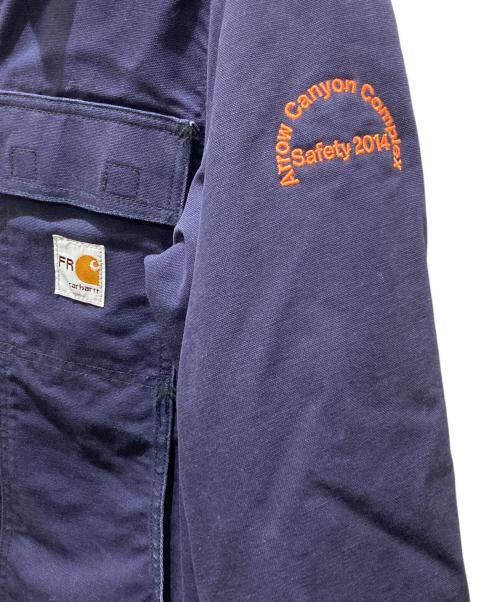 CarHartt（カーハート）CarHartt (カーハート) FLAME RESISTANT DUCK JACKET ネイビー サイズ:Sの古着・服飾アイテム