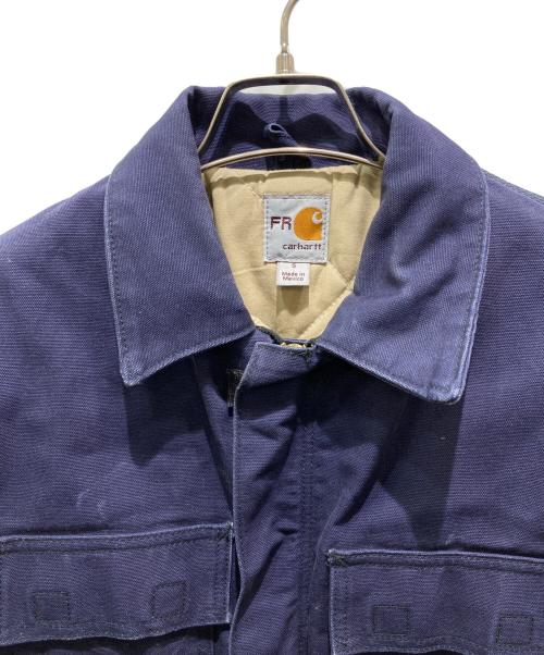 CarHartt（カーハート）CarHartt (カーハート) FLAME RESISTANT DUCK JACKET ネイビー サイズ:Sの古着・服飾アイテム