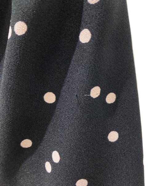 Kate Spade（ケイトスペード）Kate Spade (ケイトスペード) 総柄ワンピース ブラックの古着・服飾アイテム