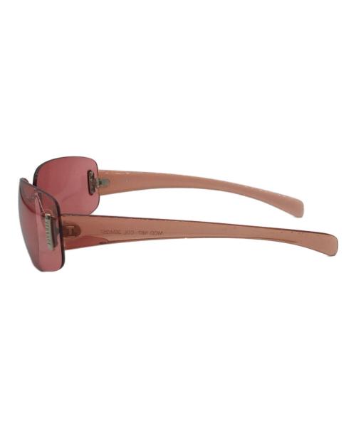 VERSACE（ヴェルサーチェ）VERSACE (ヴェルサーチ) サングラス　	N67 レッドの古着・服飾アイテム