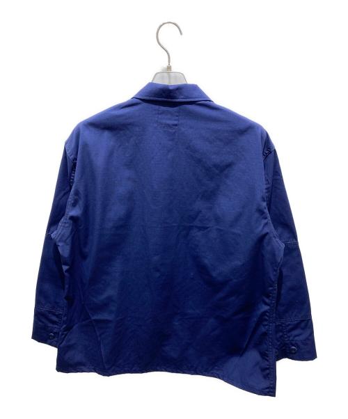 US ARMY（ユーエスアーミー）US ARMY (ユーエスアーミー) ユーティリティシャツ ネイビー サイズ:42Sの古着・服飾アイテム