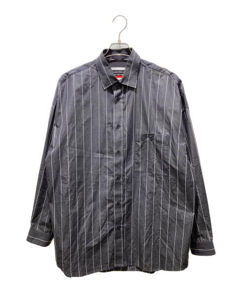 MAISON SPECIAL（メゾンスペシャル）MAISON SPECIAL (メゾンスペシャル) THOMAS MASON (トーマスメイソン) プライムオーバーシャツ　11212311305 グレー サイズ:01の古着・服飾アイテム