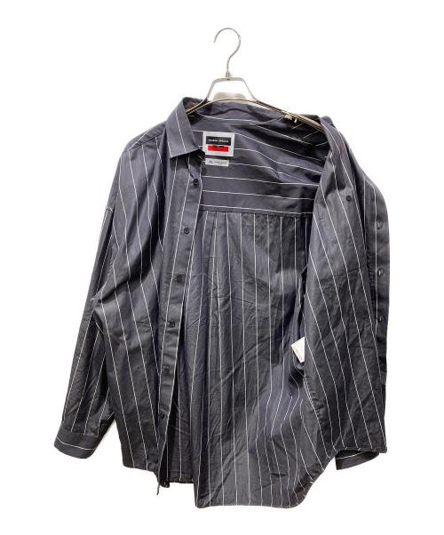 MAISON SPECIAL（メゾンスペシャル）MAISON SPECIAL (メゾンスペシャル) THOMAS MASON (トーマスメイソン) プライムオーバーシャツ　11212311305 グレー サイズ:01の古着・服飾アイテム