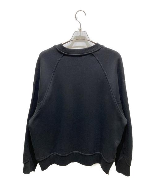 ZARA（ザラ）ZARA (ザラ) MAISON SPECIAL (メゾンスペシャル) Zipper Sweatshirt ブラック サイズ:Mの古着・服飾アイテム