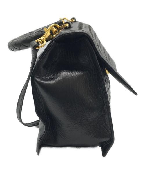 BOTTEGA VENETA（ボッテガベネタ）BOTTEGA VENETA (ボッテガベネタ) ショルダーバッグ　700012　オリンピア ブラックの古着・服飾アイテム