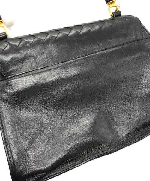 BOTTEGA VENETA（ボッテガベネタ）BOTTEGA VENETA (ボッテガベネタ) ショルダーバッグ　700012　オリンピア ブラックの古着・服飾アイテム