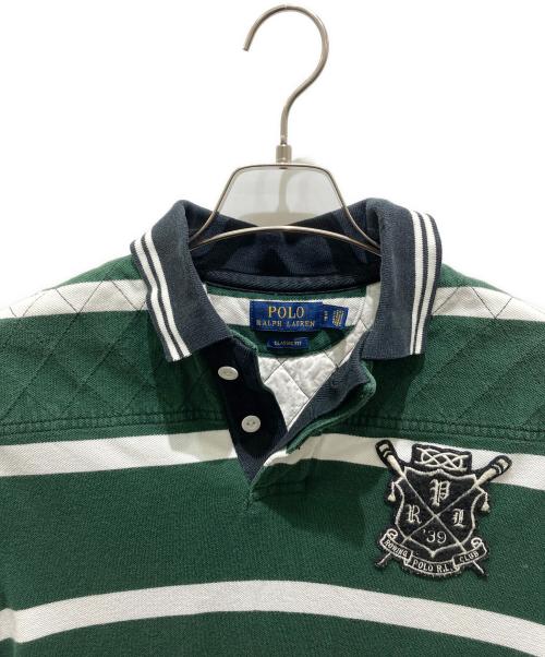 POLO RALPH LAUREN（ポロ・ラルフローレン）POLO RALPH LAUREN (ポロ・ラルフローレン) ポロシャツ グリーン サイズ:Sの古着・服飾アイテム