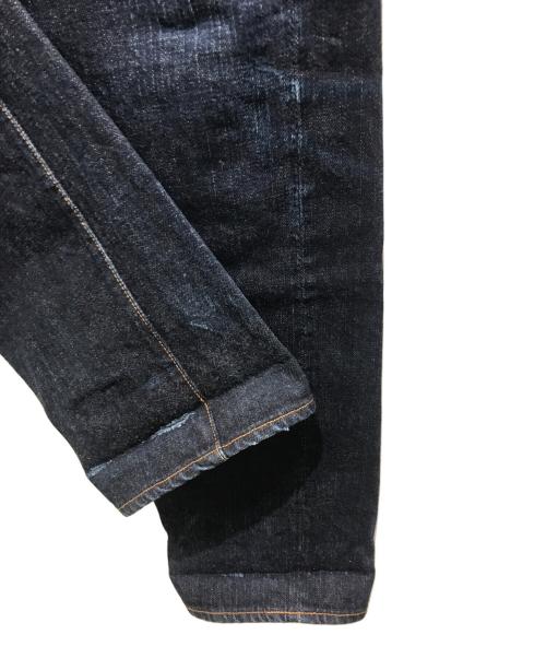 THE FLAT HEAD（ザ・フラットヘッド）THE FLAT HEAD (ザ・フラットヘッド) 14.5oz テーパードストレート ジーンズ　3009 インディゴ サイズ:33の古着・服飾アイテム