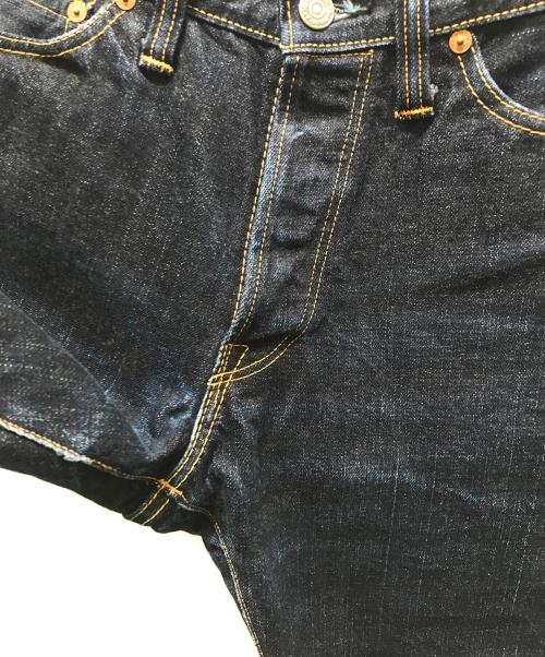 THE FLAT HEAD（ザ・フラットヘッド）THE FLAT HEAD (ザ・フラットヘッド) 14.5oz テーパードストレート ジーンズ　3009 インディゴ サイズ:33の古着・服飾アイテム