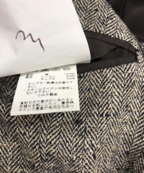 Errico Formicola（エリコフォルミコラ）Errico Formicola (エリコフォルミコラ) テーラードジャケット グレー サイズ:48の古着・服飾アイテム