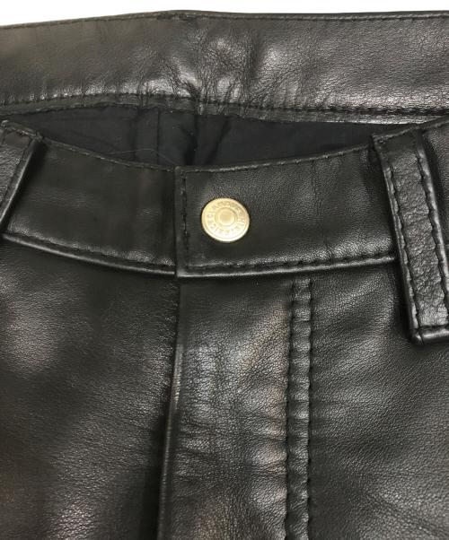 Hysteric Glamour（ヒステリックグラマー）Hysteric Glamour (ヒステリックグラマー) レザーパンツ　2LP-1936 ブラック サイズ:Sの古着・服飾アイテム