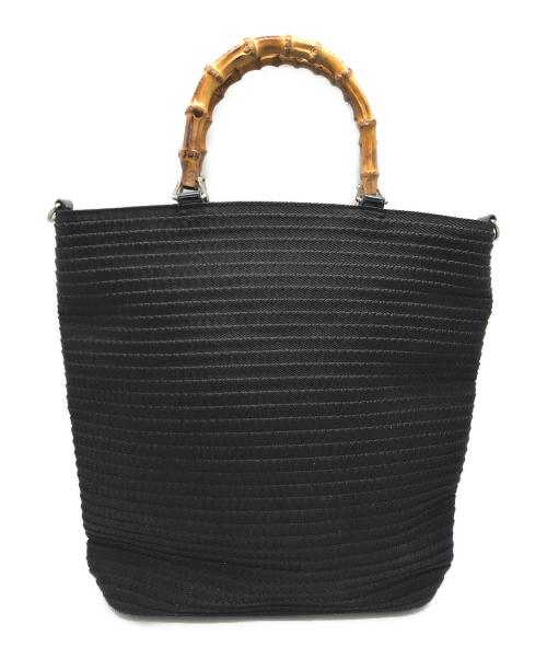 GUCCI（グッチ）GUCCI (グッチ) ハンドバッグ　00219980441 ブラックの古着・服飾アイテム