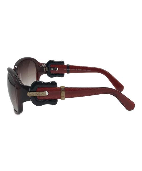 FENDI（フェンディ）FENDI (フェンディ) サングラス　COLD INSERT　FS418 ブラウン サイズ:61□15の古着・服飾アイテム