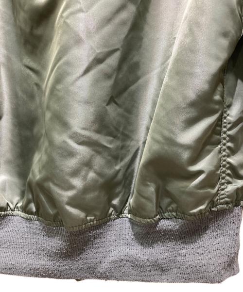 ALPHA（アルファ）ALPHA (アルファ) フライトジャケット カーキ サイズ:Lの古着・服飾アイテム
