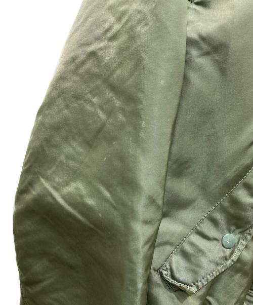 ALPHA（アルファ）ALPHA (アルファ) フライトジャケット カーキ サイズ:Lの古着・服飾アイテム