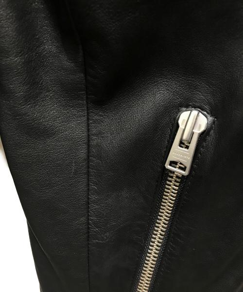 ALL SAINTS（オールセインツ）ALL SAINTS (オールセインツ) レザージャケット ブラック サイズ:Sの古着・服飾アイテム