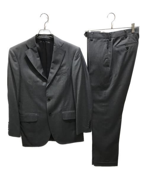 BARNEYS NEWYORK（バーニーズ・ニューヨーク）BARNEYS NEWYORK (バーニーズ・ニューヨーク) 3Bセットアップスーツ　BNAW16101　ETHOMAS社製 super150's グレー サイズ:46の古着・服飾アイテム