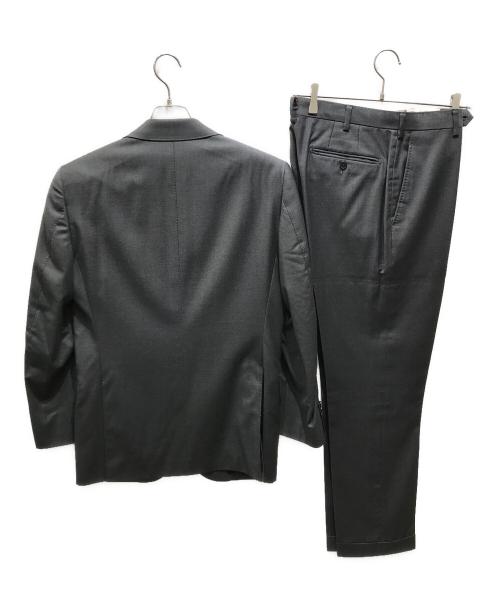 BARNEYS NEWYORK（バーニーズ・ニューヨーク）BARNEYS NEWYORK (バーニーズ・ニューヨーク) 3Bセットアップスーツ　BNAW16101　ETHOMAS社製 super150's グレー サイズ:46の古着・服飾アイテム