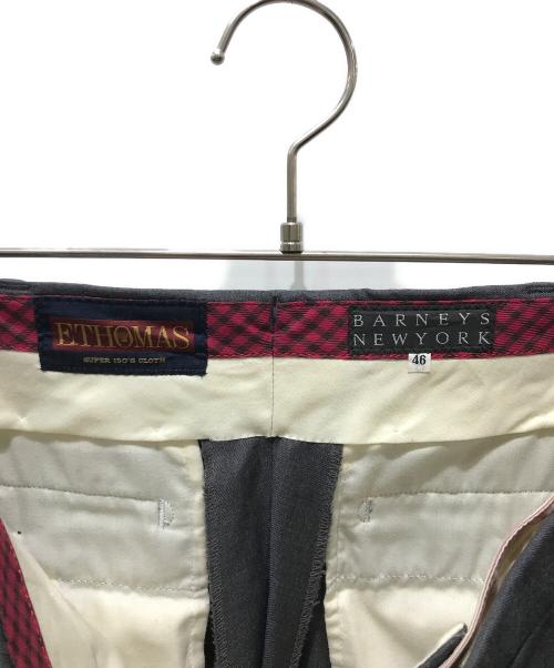 BARNEYS NEWYORK（バーニーズ・ニューヨーク）BARNEYS NEWYORK (バーニーズ・ニューヨーク) 3Bセットアップスーツ　BNAW16101　ETHOMAS社製 super150's グレー サイズ:46の古着・服飾アイテム