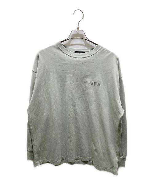 WIND AND SEA（ウィンダンシー）WIND AND SEA (ウィンダンシー) Lyft (リフト) Lyft And Sea L/S グリーン サイズ:XLの古着・服飾アイテム