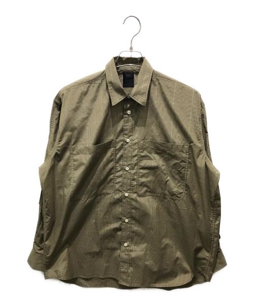 DAIWA PIER39（ダイワ ピア39）DAIWA PIER39 (ダイワ ピア39) Tech Work Shirts　BE-86022 ブラウン サイズ:Sの古着・服飾アイテム