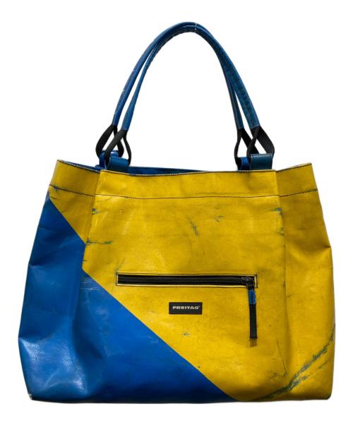 FREITAG（フライターグ）FREITAG (フライターグ) 2WAYトートバッグ イエローの古着・服飾アイテム