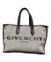 GIVENCHY（ジバンシィ）の古着「2WAYハンドバッグ」｜ベージュ